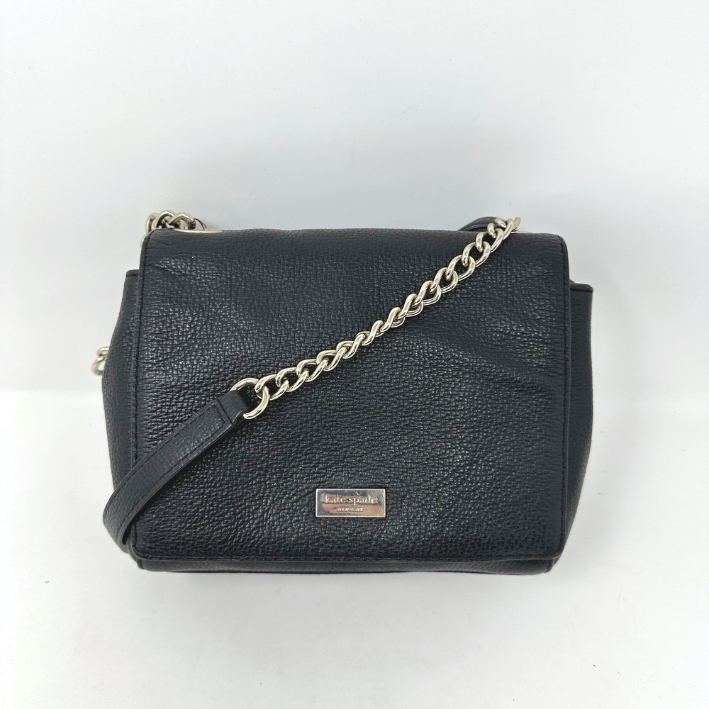 Kate Spade Briar Lane Emely Crossbody Chain Strap Bag Black
